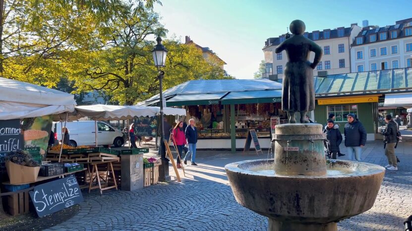 Herbstlicher Rundgang auf dem Viktualienmarkt