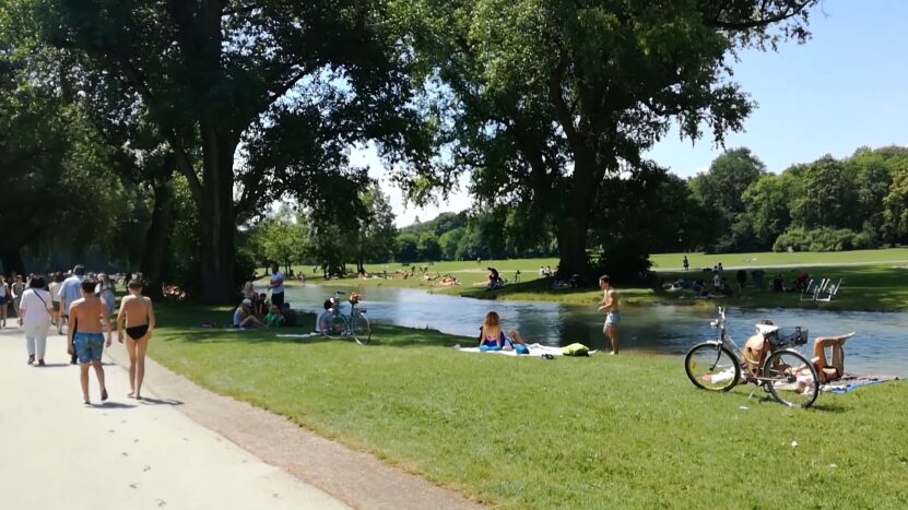 Spaziergang im Englischen Garten